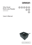 V400-R2 Series Ultra Small Multi-code Reader User`s Manual