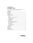 NI SMD-7610 User Manual | © National Instruments