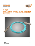 10Gbps Active Optical Cable