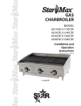 Star-Max Charbroiler 2M-Z15002