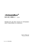 IntesisBox ME-AC-MBS-1 English User Manual