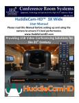 HuddleCam-HD 3x Wide User Manual