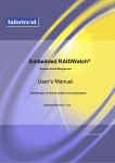 embedded RAIDWatch Front