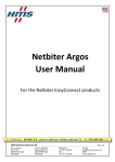 Netbiter Argos User Manual - ER-Soft