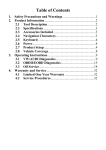 Table of Contents - AUTO ALATI