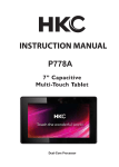 P778A HKC Instruction Manual 062413CDR3.cdr