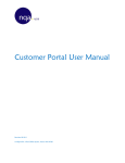 Customer Portal User Manual