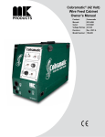 Owner`s Manual Cobramatic® (42 Volt) Wire Feed
