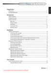 Optoma DV10 Projector User Guide Manual