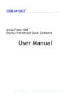 SF1000 User Manual