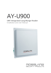 AY-U900 Installation and User Manual