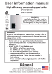 User information manual