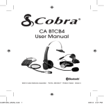 CA BTCB4 User Manual
