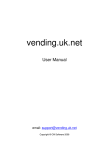 The vending.uk.net daily process…