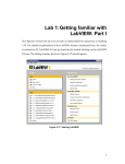 Lab 1: Getting familiar with LabVIEW: Part I