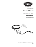FLO-TOTE 3 Sensor User Manual - English