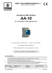 User manual