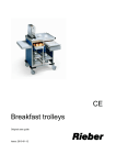 CE Breakfast trolleys - Rieber GmbH & Co. KG
