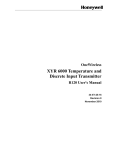 XYR 6000 Temperature and Discrete Input Transmitter