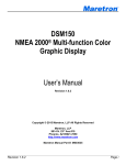 DSM150 User`s Manual