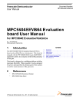 MPC5604EEVB64 Evaluation board User Manual