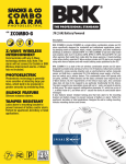 First Alert ZCOMBO Z-Wave Smoke and Carbon Monoxide Detector