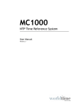 MC1000 User Manual version 2.1