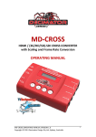 Decimator MD-CROSS Operating Manual