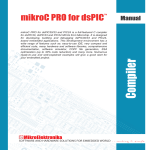 mikroC PRO for dsPIC User Manual