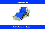 VersaCare® Bed Quick Reference Guide