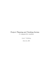 Project Planning and Tracking System A comparative