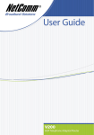 NetComm V200 User Guide