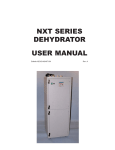 NXT Series Dehydrator User Manual