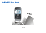 PDF Nokia E71 User Guide - File Delivery Service