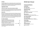 EM21B User`s Manual