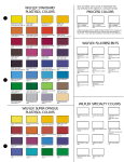 wilflex standard plastisol colors process