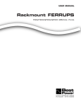 Powerware Ferrups Rackmount FER 850VA