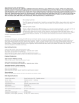 Epson Perfection V39 Brochure