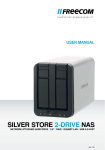 SILVER STORE 2-DRIVE NAS