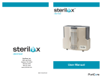 Sterilox Dental System User Manual