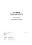 microSwitch Tech Manual PDF
