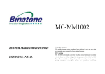 MC-MM1002 - Binatone