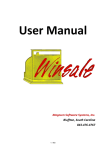 WinSale Manual