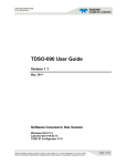 TDSO-090 User Guide - Teledyne Scientific & Imaging