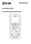 USER MANUAL FLIR MODEL DM92 True RMS