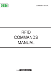 RFID COMMANDS MANUAL