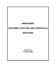 WEB-BASED DOCUMENT ROUTING AND APPROVALS (ROUTING)