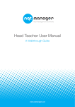 Head Teacher User Manual