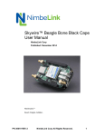 Skywire™ Beaglebone Black Cape User Manual