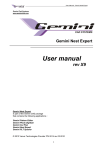 Gemini Nest Expert v.X9 - User Manual